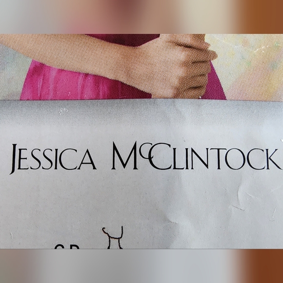 Jessica McClintock gown Simplicity sewing pattern dress #0650, sz: 4-12, NEW! - Picture 2 of 12
